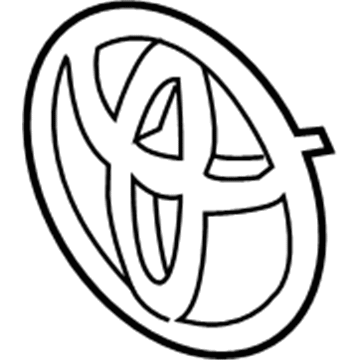 Toyota 53141-0R120 Emblem