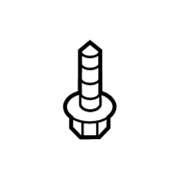 Toyota 90109-A0061 Under Cover Bolt