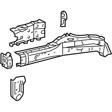 Toyota 57111-47904 Sidemember