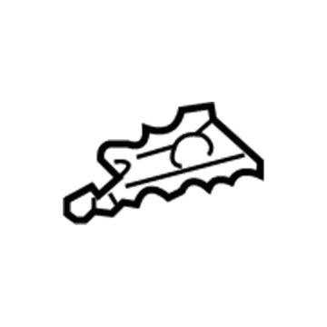 Toyota 53741-13010 Reinforcement Plate