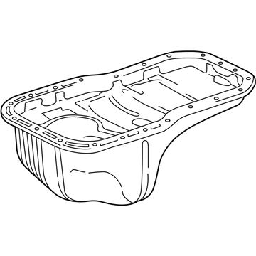 1989 Toyota Corolla Oil Pan - 12101-16060