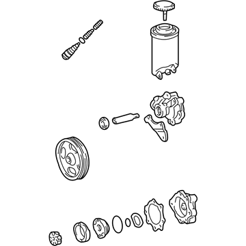 Toyota 44310-0C010 Power Steering Pump