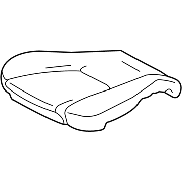 Toyota 71512-02010 Seat Cushion Pad