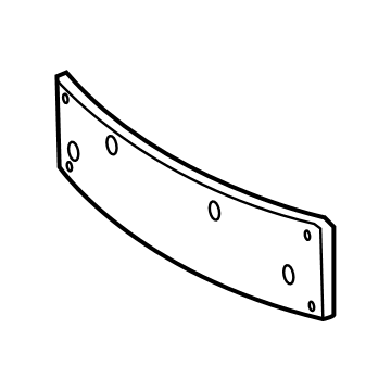 Toyota 52114-WAA02 License Bracket