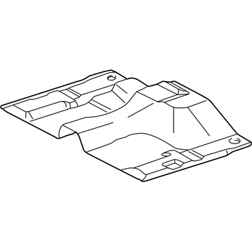 Toyota 58311-04011 Rear Floor Pan