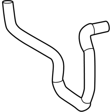 Toyota Tundra Coolant Reservoir Hose - 16267-F4010