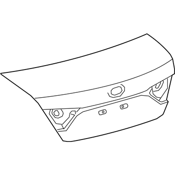 Toyota 64401-06760 Panel Sub-Assembly, Luggage