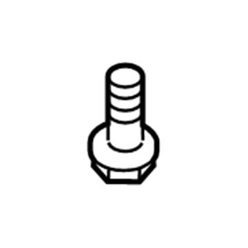 Toyota 90119-A0397 Upper Support Bolt