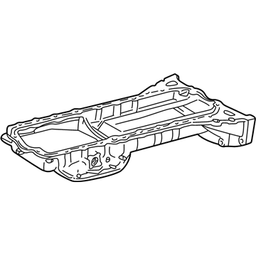 Toyota 12121-46030 Baffle Plate