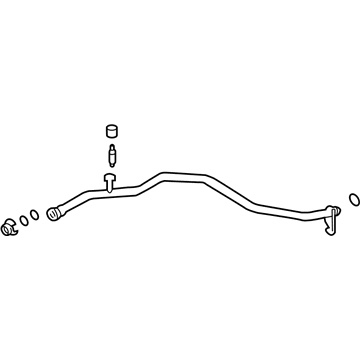 Toyota 88707-02780 Tube Sub-Assembly, SUCTI