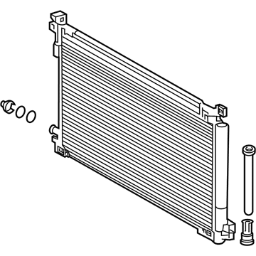 Toyota 884A0-02130 Condenser Assembly