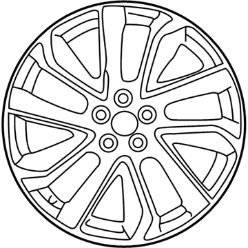 Toyota 42611-12D60 Wheel, Alloy