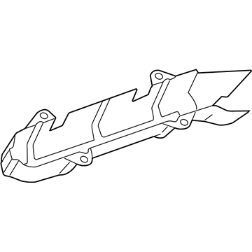 Toyota 17168-50100 INSULATOR, Exhaust Manifold Heat