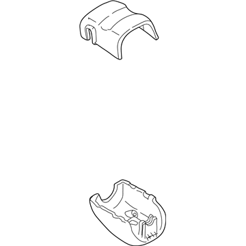 Toyota 45286-47903-B0 Cover, Steering Column