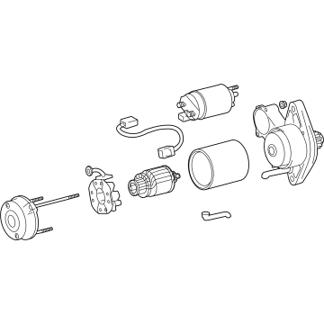 Toyota Sequoia Starter Motor - 28100-F4020