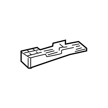 Toyota 66426-10020 SPACER, Side Rail, R