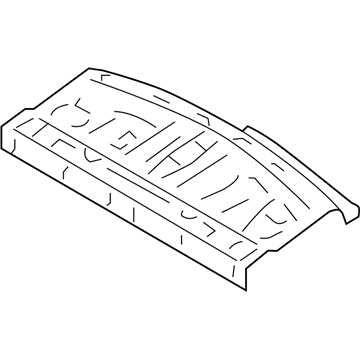 Toyota SU003-07172 Package Tray Panel