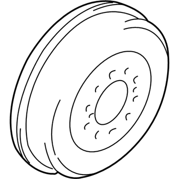 Toyota 42431-04061 Drum