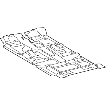 Toyota 58510-0C310-B4 Carpet Assy, Floor, Front