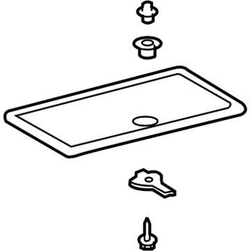 Toyota 58470-0C030-B4 Hole Cover