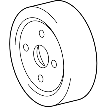 Toyota 16173-18010 Pump Pulley