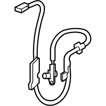 Toyota 89542-02150 Sensor, Speed, Front RH