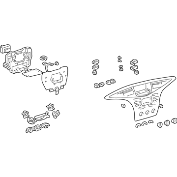 Toyota 55930-47040-B0 Control Assembly