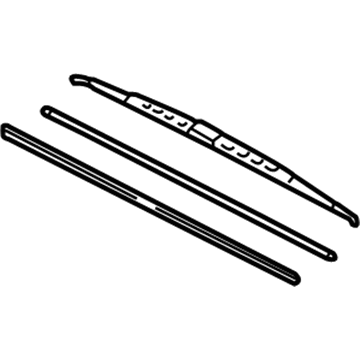 Toyota 85212-0C012 Wiper Blade