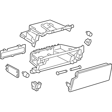 Toyota 55440-35070-C0 Glove Box Assembly