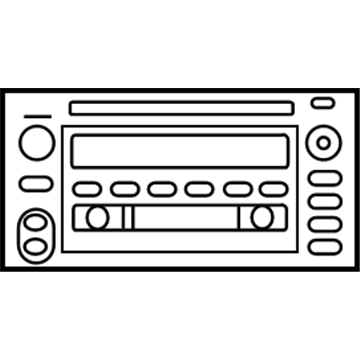 Toyota 86120-52A20 Receiver Assembly, Radio