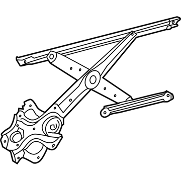 Toyota 69801-02300 Window Regulator