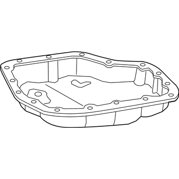 Toyota 35106-12200 Pan Sub-Assembly, TRANSA