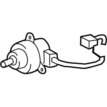 Toyota 16363-0A130 Fan Motor