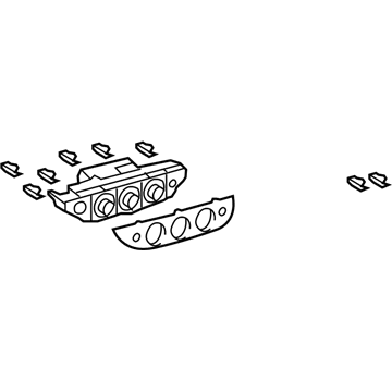 Toyota 55902-06120 Heater Control