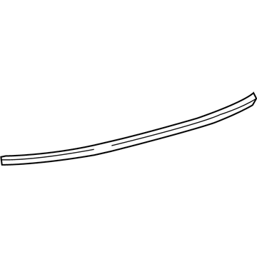 Toyota 68291-0C040 Weatherstrip, Back Door Glass