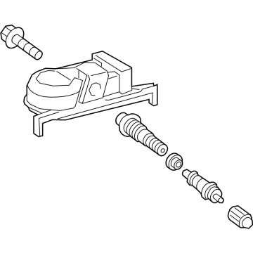 Toyota 42607-02050 TPMS Sensor