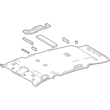 Toyota 63310-0R909-B0 Headliner