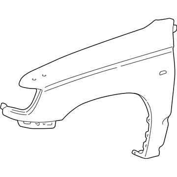 Toyota 53802-35630 Fender