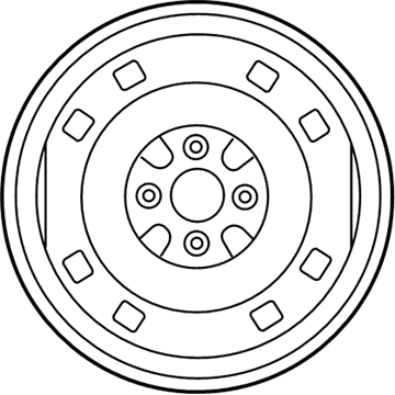 Toyota 42611-1A020 Wheel, Spare