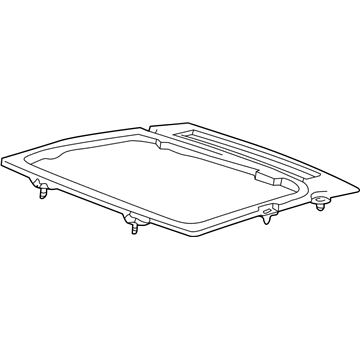 Toyota 63104-20080 Sunroof Reinforcement