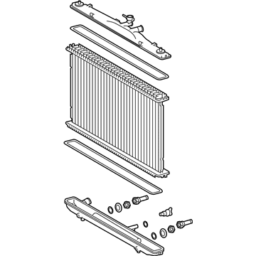 Toyota 16041-0P270 Radiator