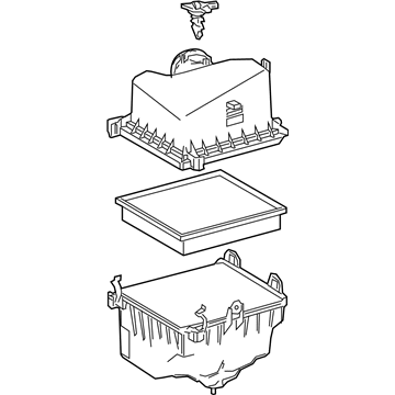 Toyota 17700-F0011 Air Cleaner Assembly