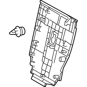 Toyota 71702-0E050 Seat Back Panel