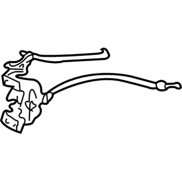 Toyota 69370-08010 Lock Assembly