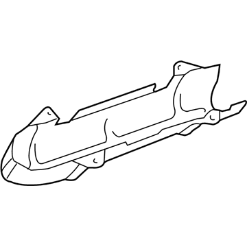 Toyota 17167-50200 INSULATOR, Exhaust Manifold Heat