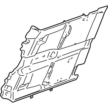 Toyota 58510-0C122-E0 Carpet Assy, Floor, Front