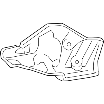 Toyota 17167-38140 Manifold Cover