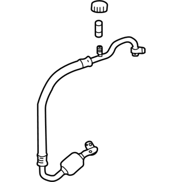 2024 Toyota Sequoia A/C Hose - 88704-0C050