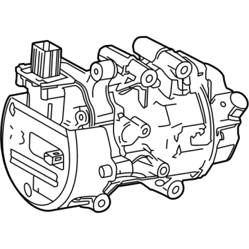 Toyota 88370-34020 COMPRESSOR ASSY, W/M