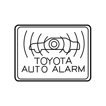 Toyota 74515-06010 Info Label